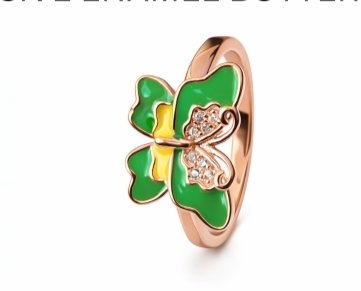 925 EXCLUSIVE BUTTERFLY LADIES RING