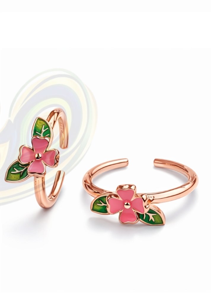 925 EXCLUSIVE TOE RINGS ROSE GOLD