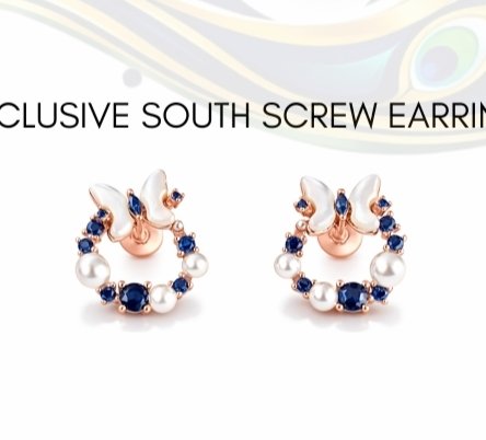 925 EXCLUSIVE EAR RINGS ROSE GOLD
