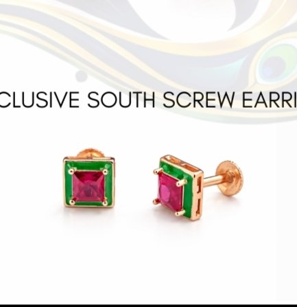 925 EXCLUSIVE EAR RINGS ROSE GOLD