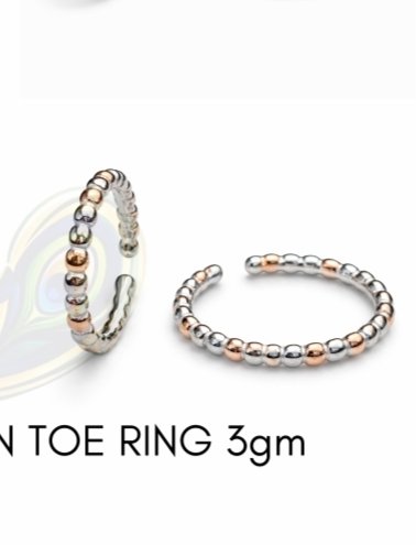 925 EXCLUSIVE TOE RINGS ROSE GOLD