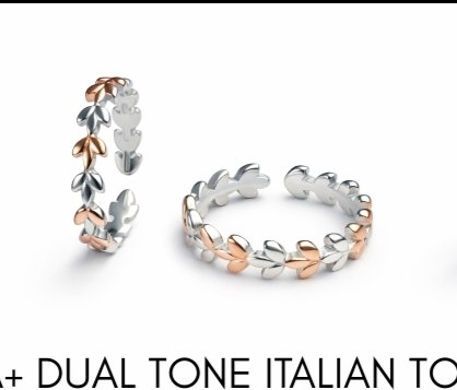 925 EXCLUSIVE TOE RINGS ROSE GOLD