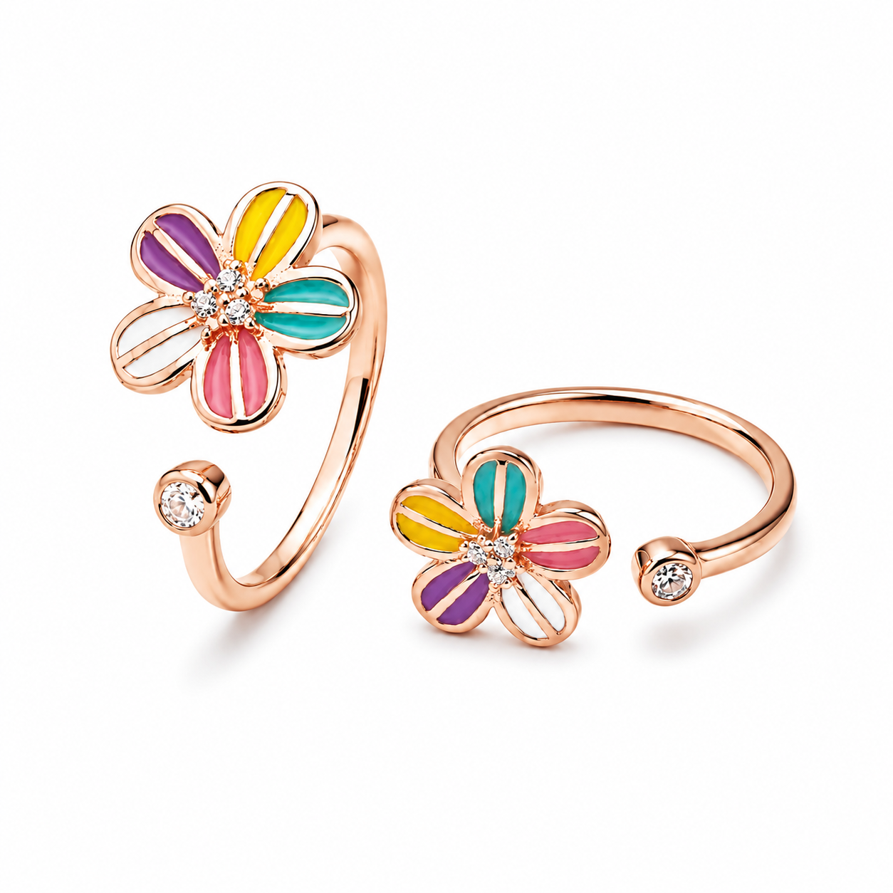 92.5 EXCLUSIVE TOE RINGS ROSE GOLD
