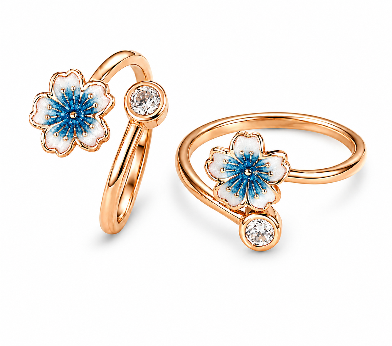 92.5 EXCLUSIVE TOE RINGS ROSE GOLD