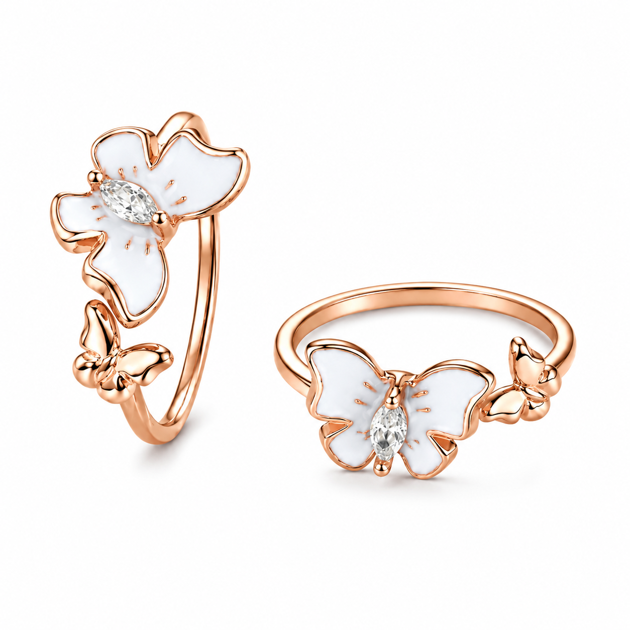 92.5 EXCLUSIVE TOE RINGS ROSE GOLD