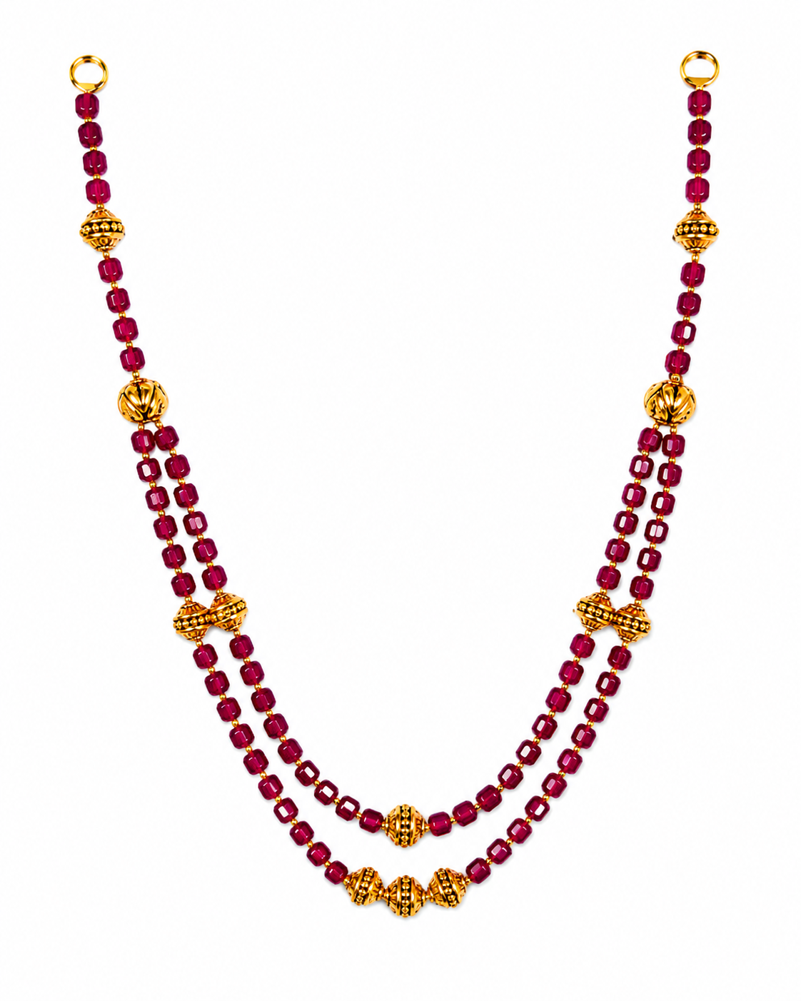 92.5 Silver Elegant Pearl Beaded Designer Necklace