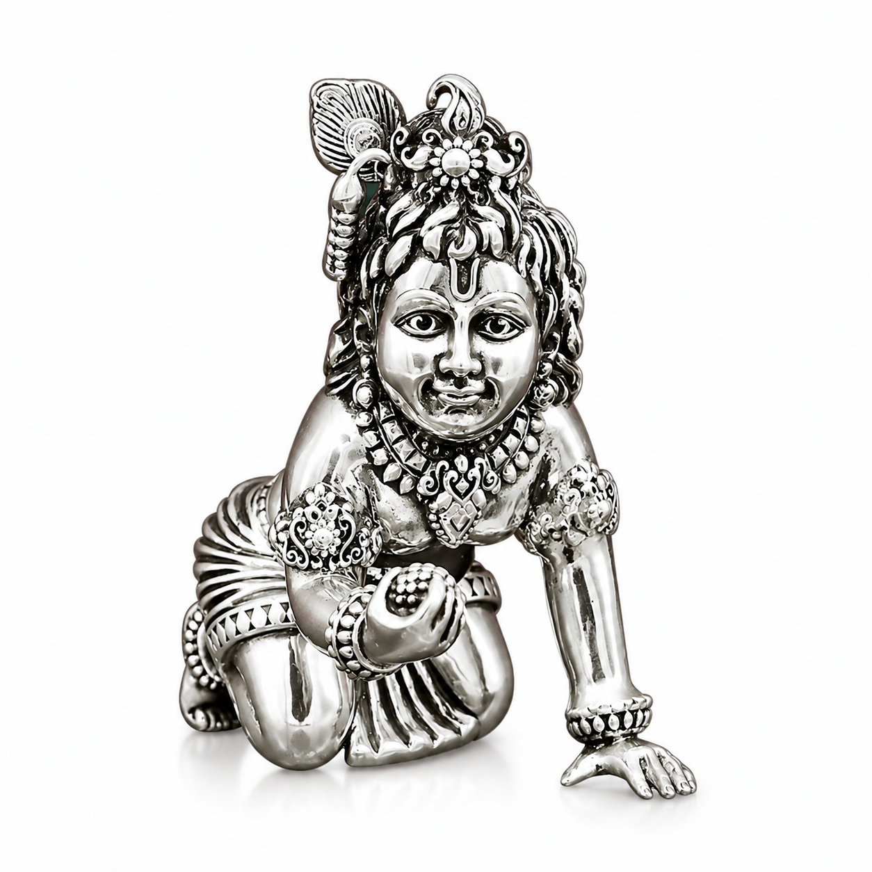 Premium 99.9 Silver God  Kannan Idols  