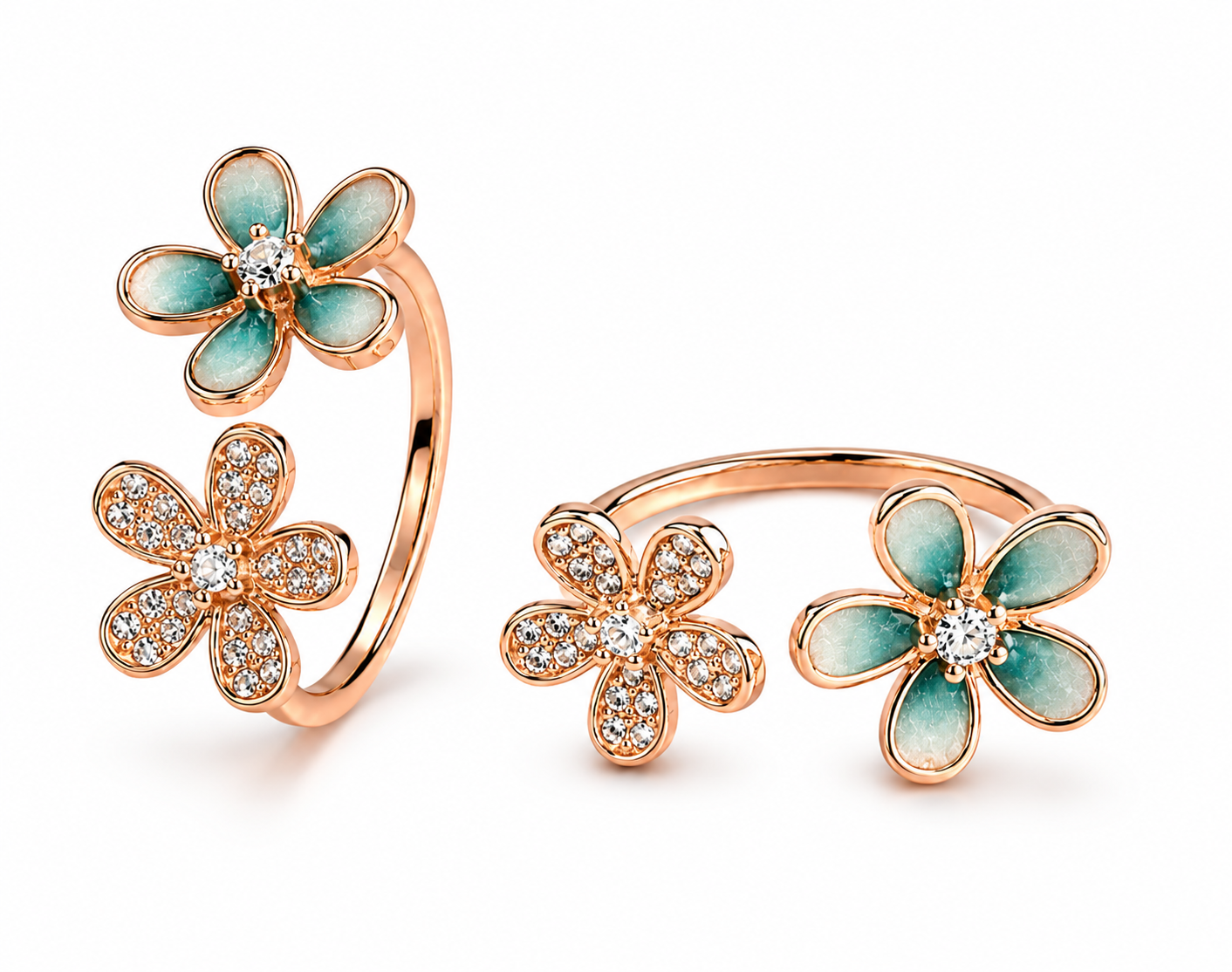 92.5 EXCLUSIVE TOE RINGS ROSE GOLD