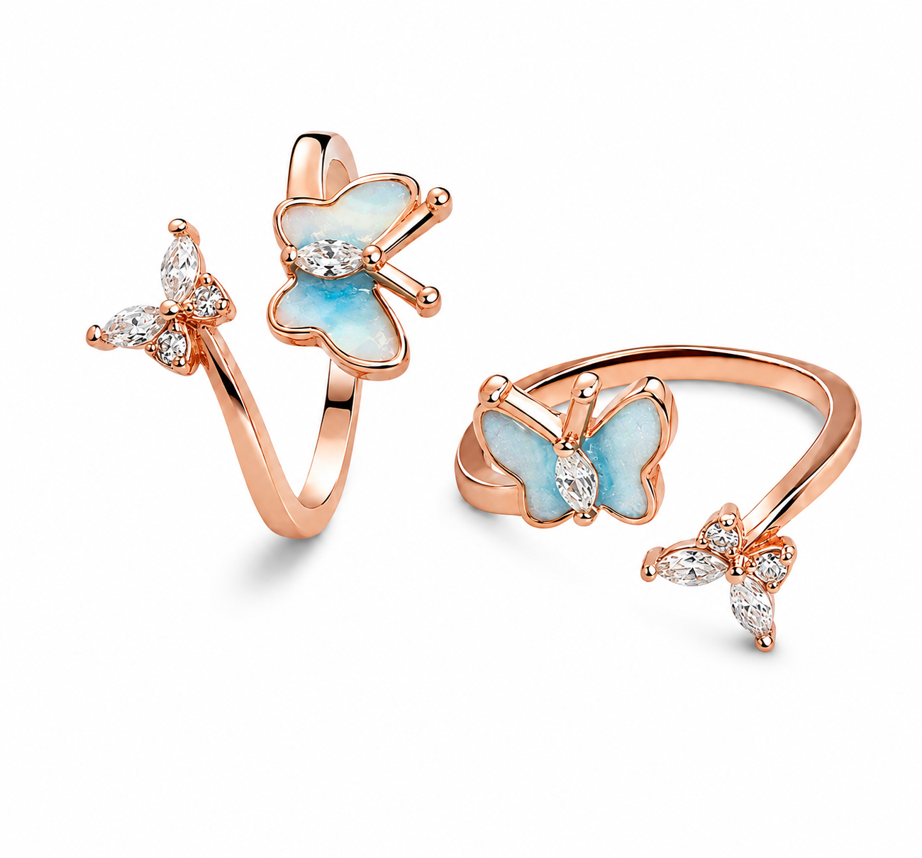 92.5 EXCLUSIVE TOE RINGS ROSE GOLD