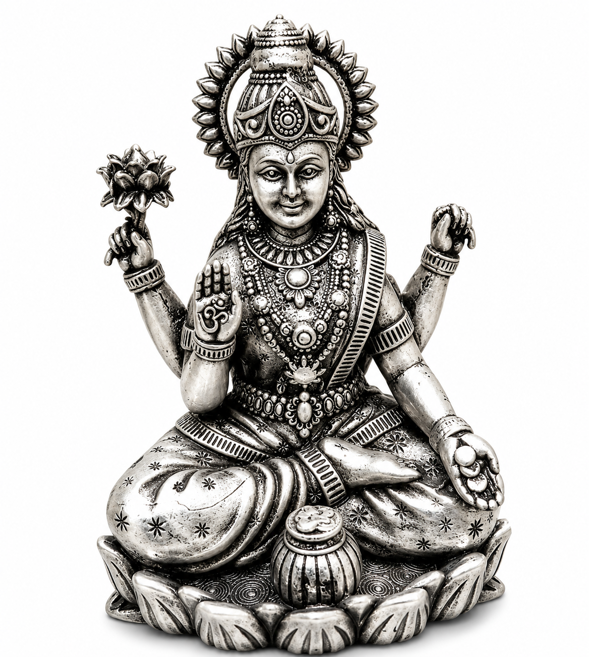 Premium 99.9 Silver God Lakshmi Idols